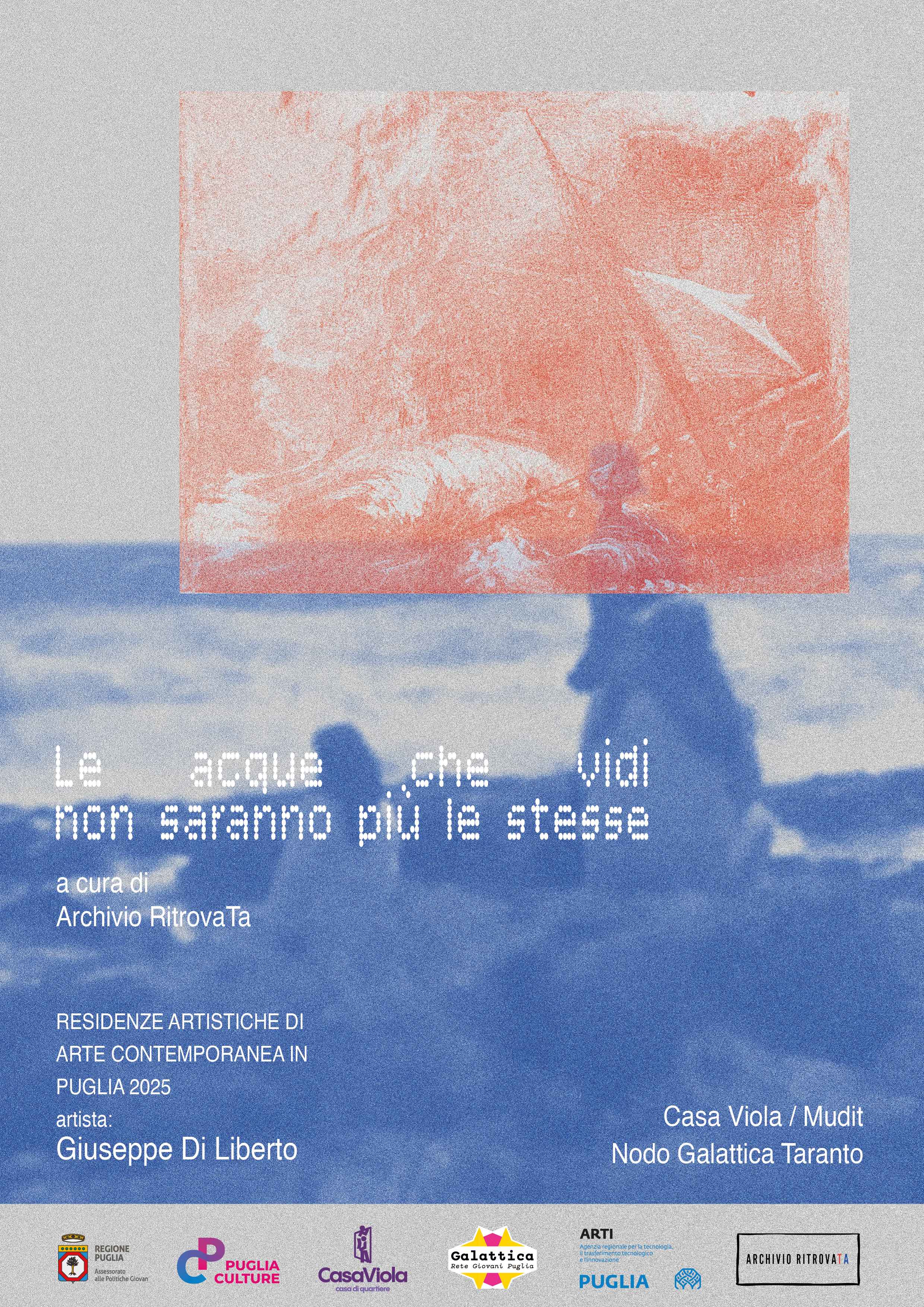 Copertina di Residenza artistica "Le acque che vidi non saranno più le stesse"